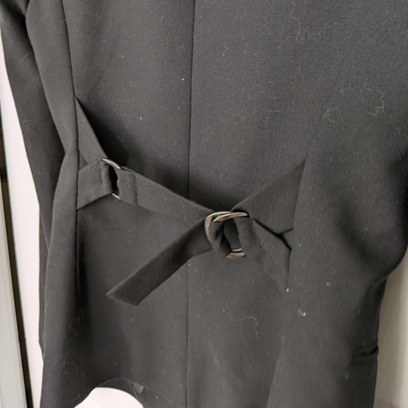BCBG Black Blazer with Adjustable Back - Picture 3 of 7